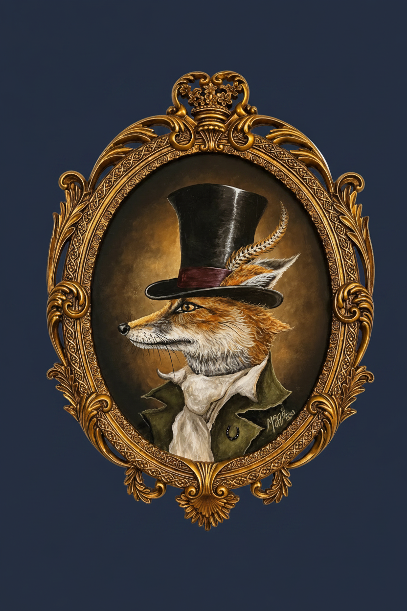 Lord Foxington – Original Artwork by Maggie