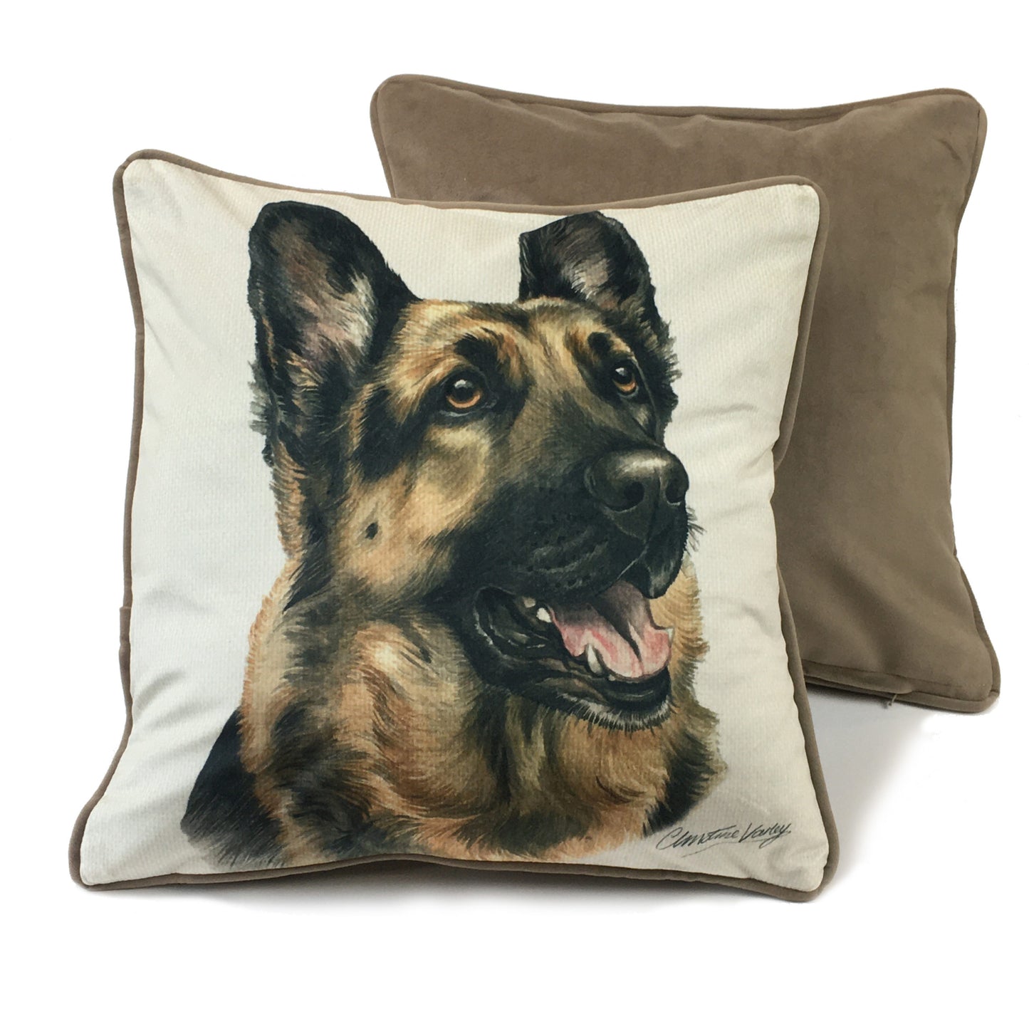 Dog Print Cushion
