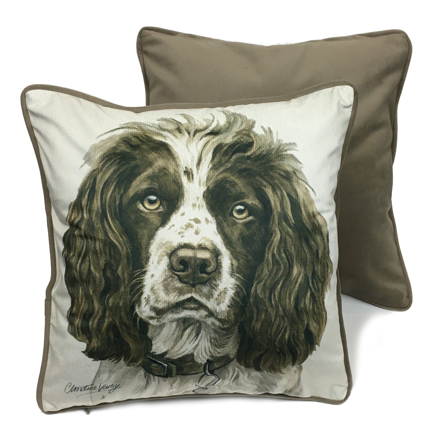 Dog Print Cushion