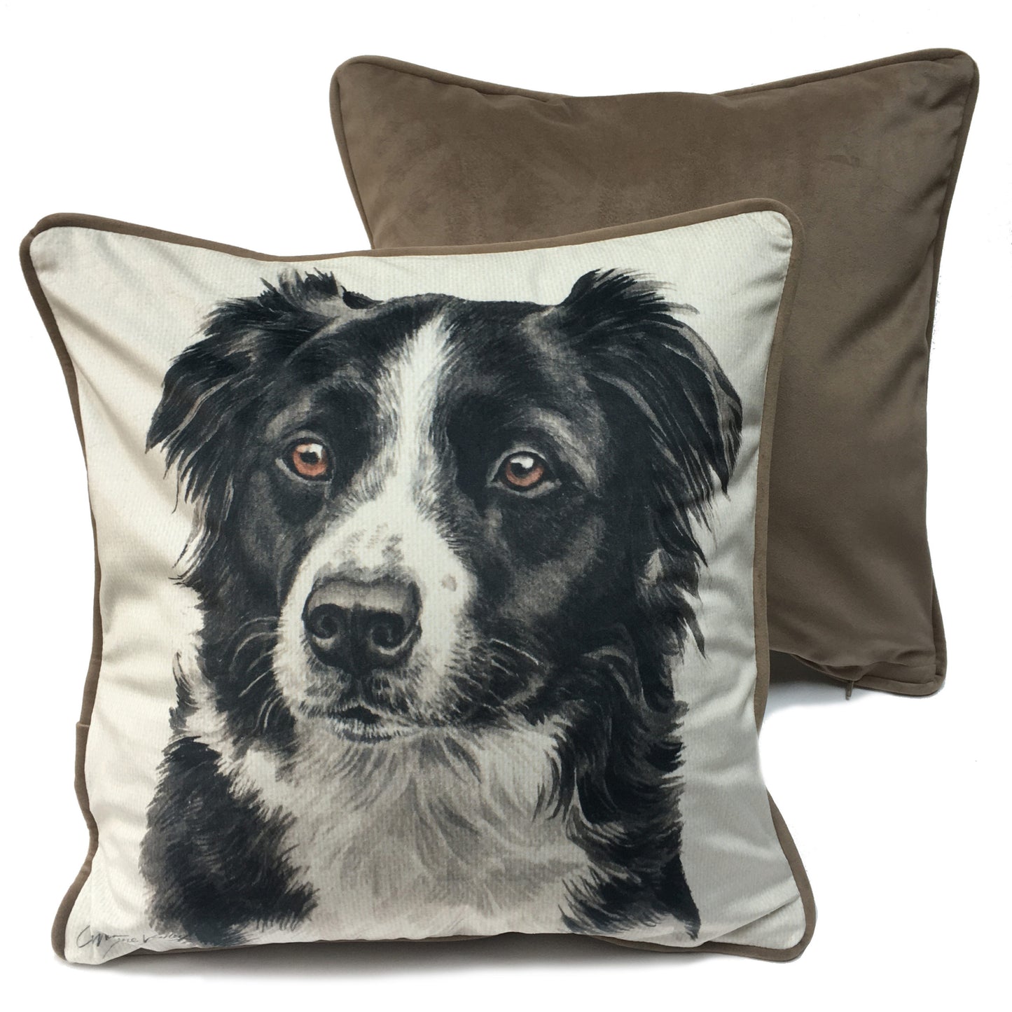 Dog Print Cushion