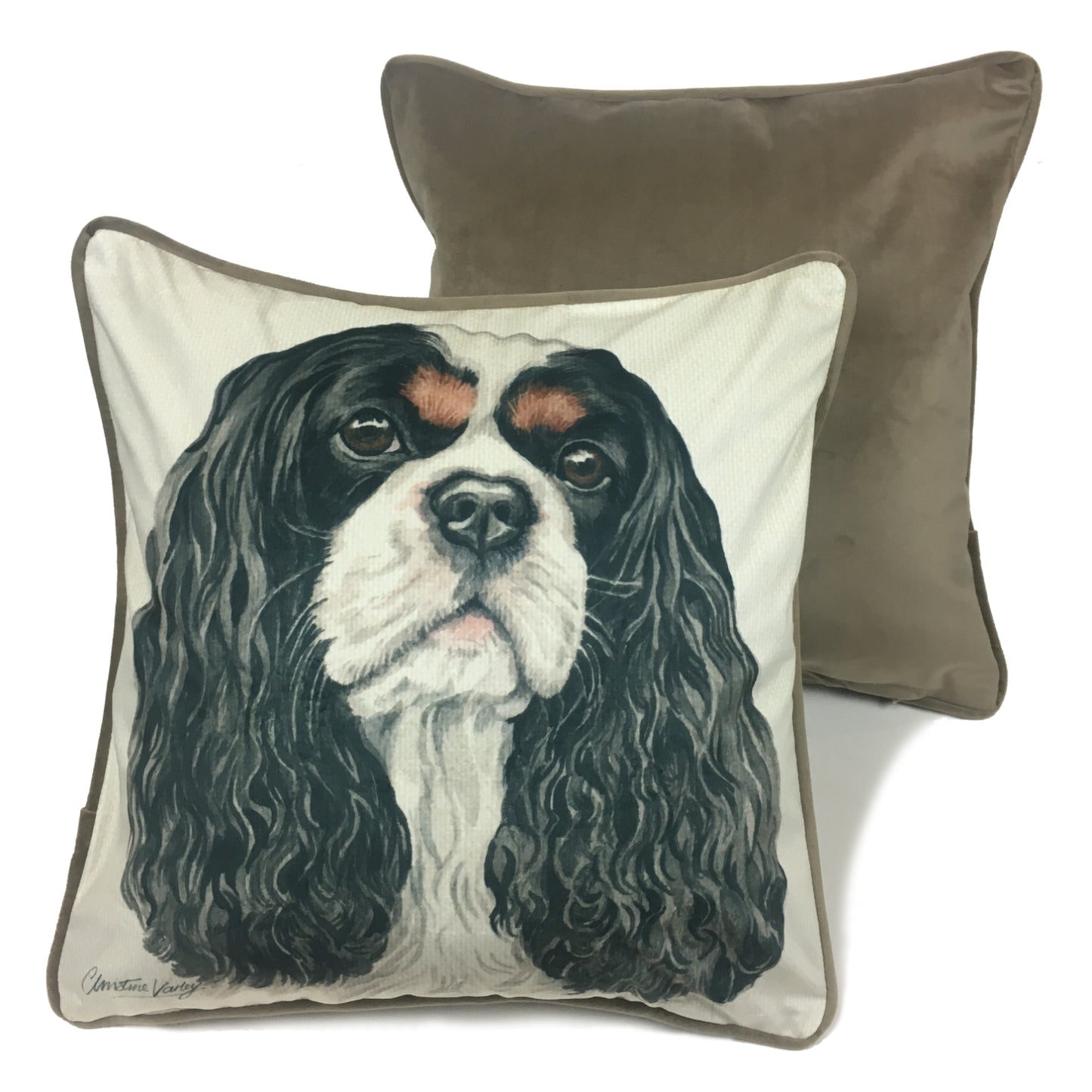Dog Print Cushion