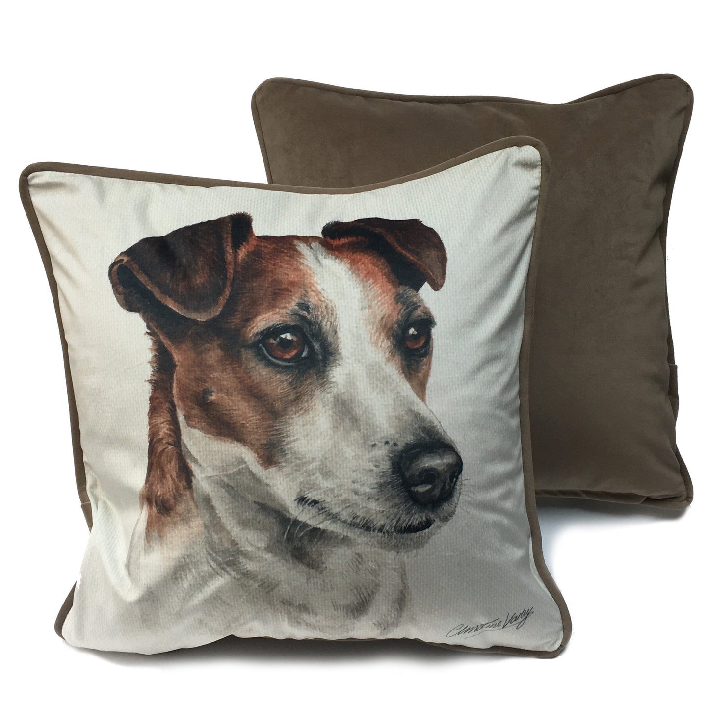 Dog Print Cushion