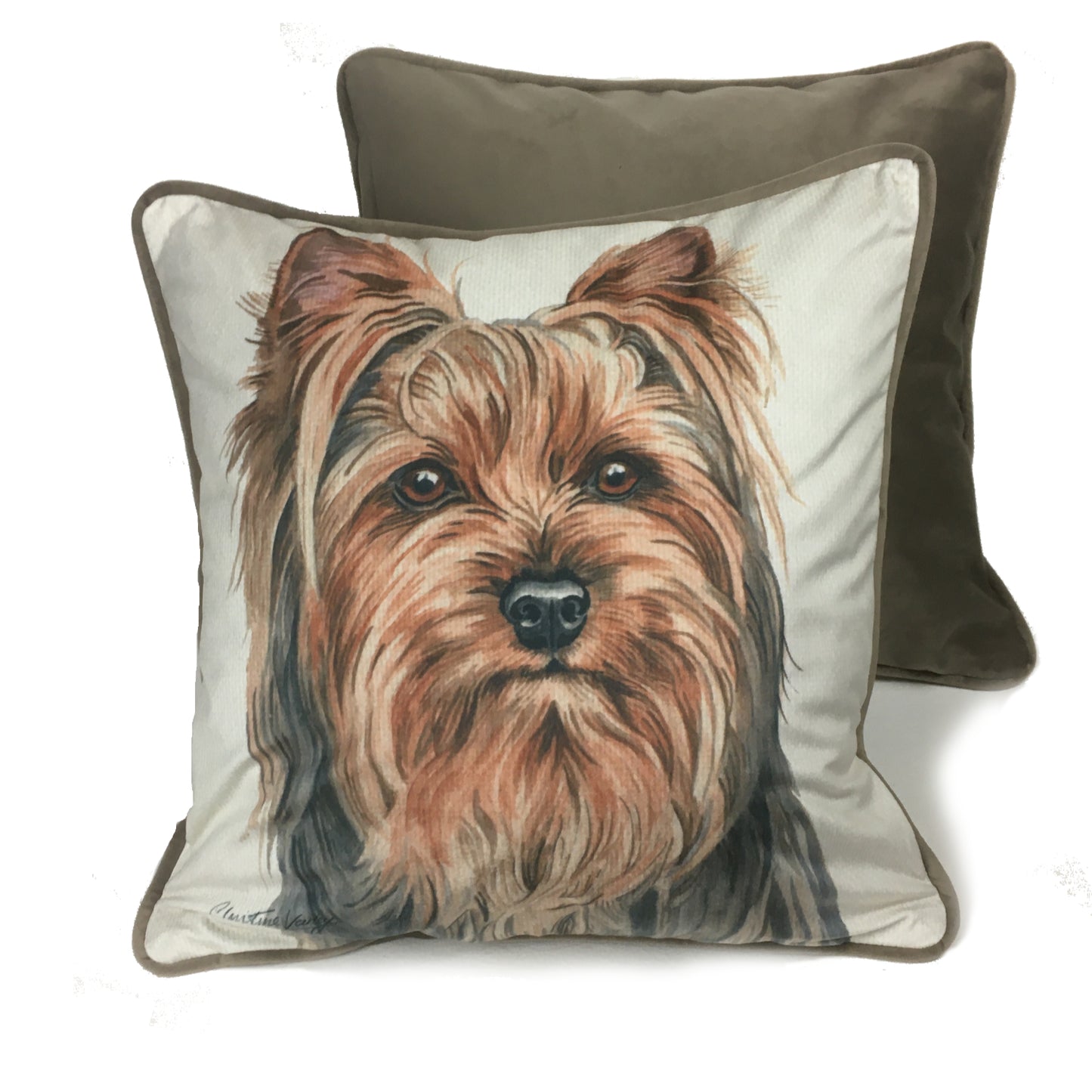 Dog Print Cushion
