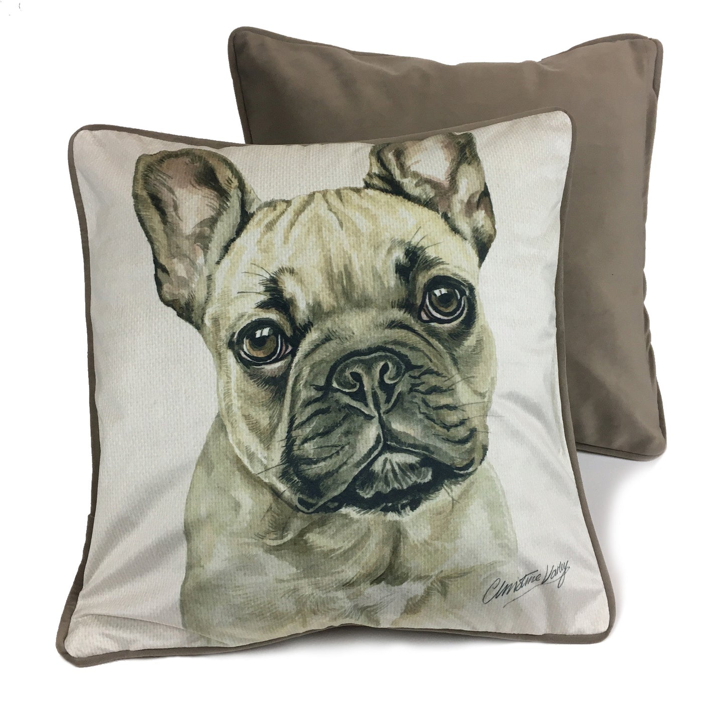 Dog Print Cushion