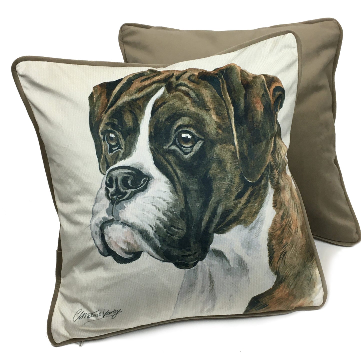 Dog Print Cushion