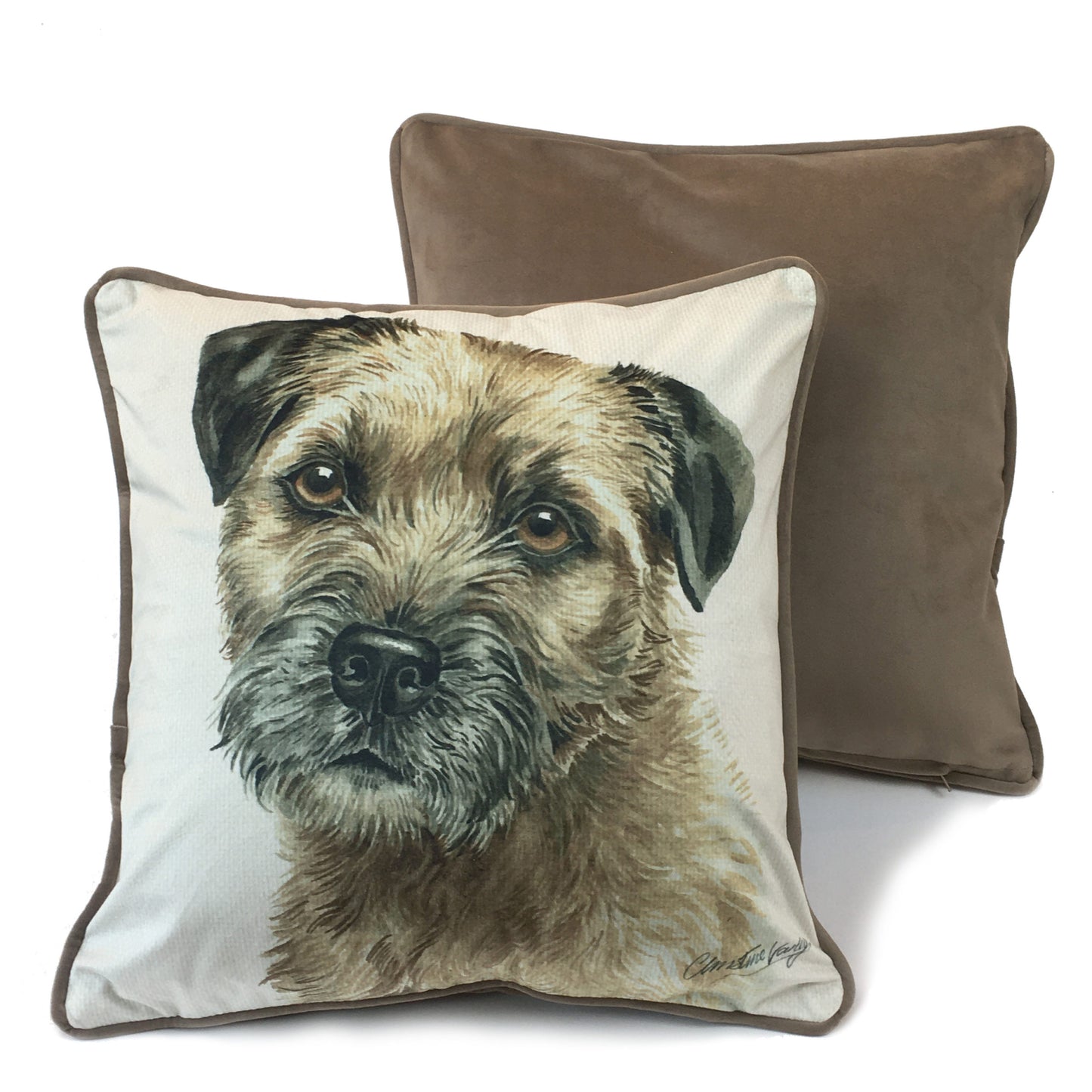 Dog Print Cushion