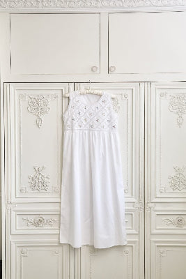 Criss Cross Cotton Nightdress