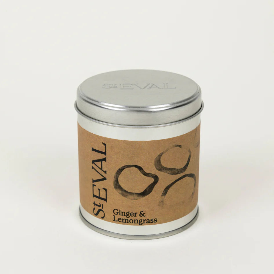 Ginger & Lemongrass Scented Candle