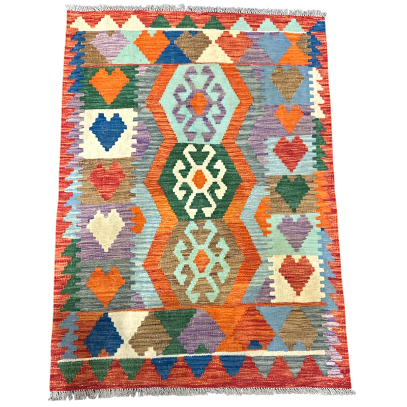 Large Kilim Wool Rug