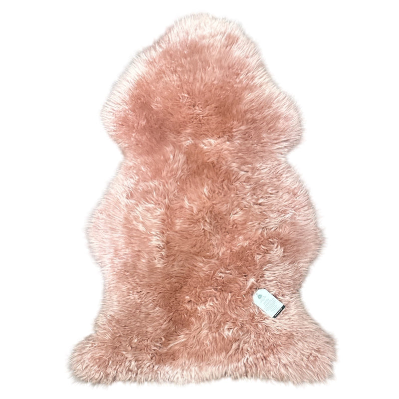 Sheepskin Rug in Pink