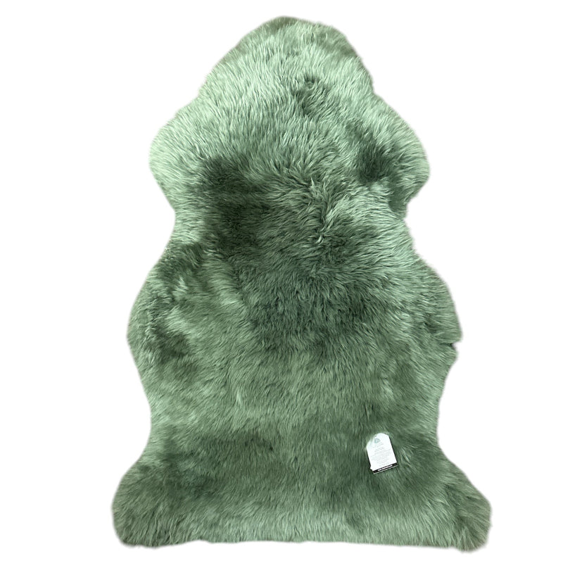 Sheepskin Rug in Green