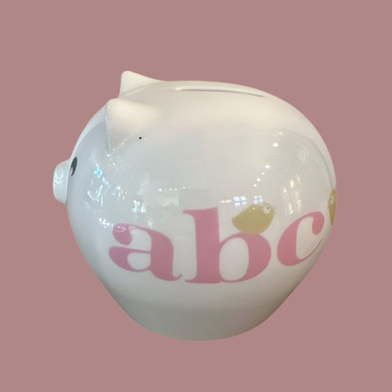Nursery Piggy Bank Girl