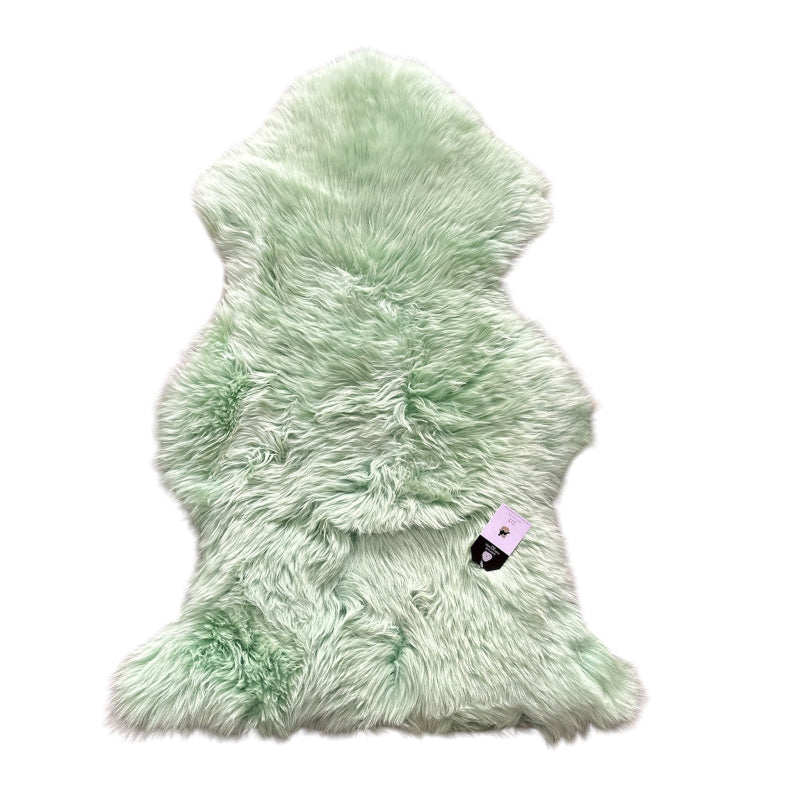 Sheepskin Rug in Apple Green