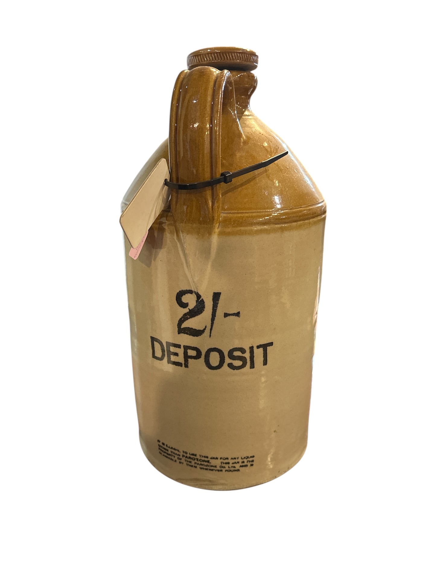 Earthenware Flagon