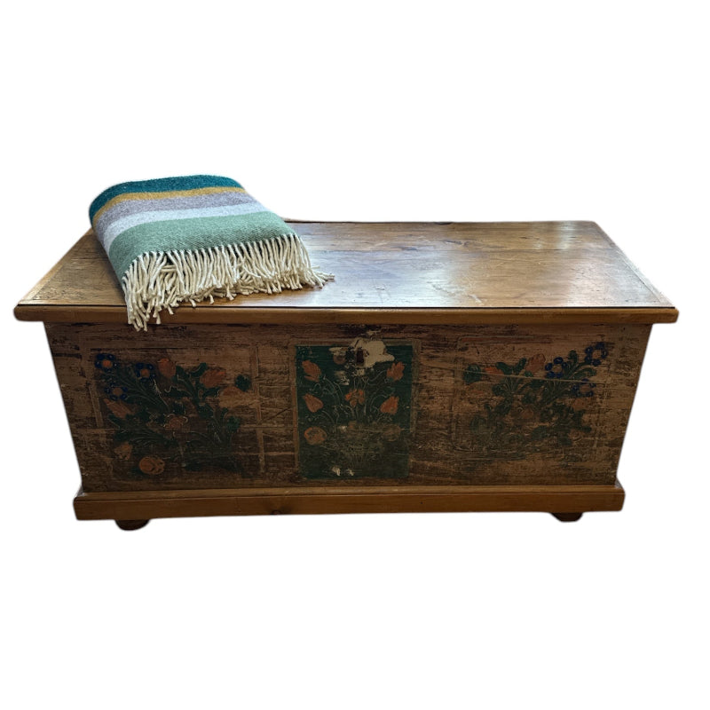 Vintage Hand Painted Chest