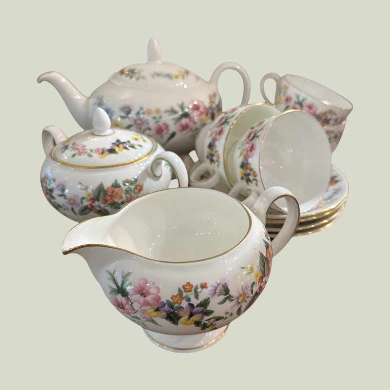 Wedgewood Bone China Tea Set