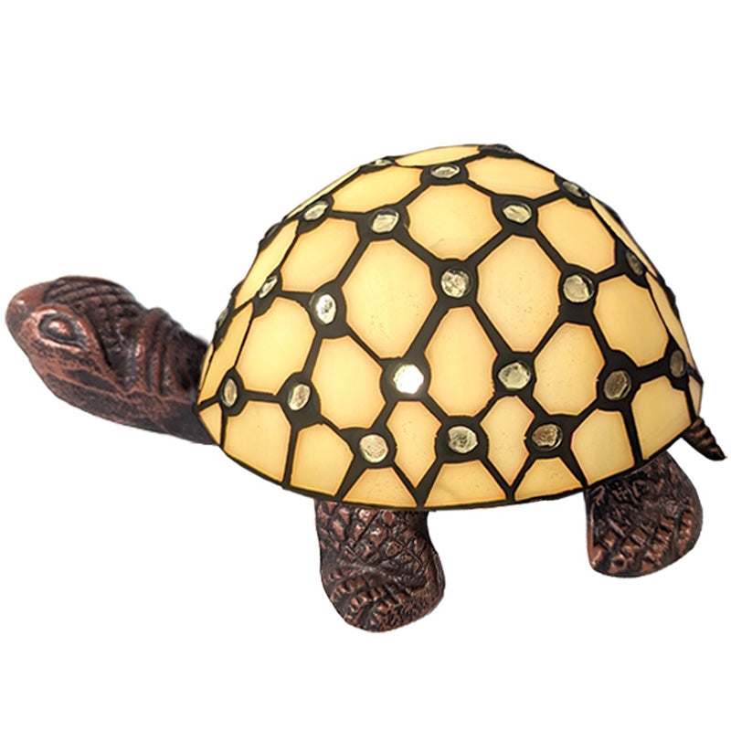Turtle Tiffany Lamp (Cream)