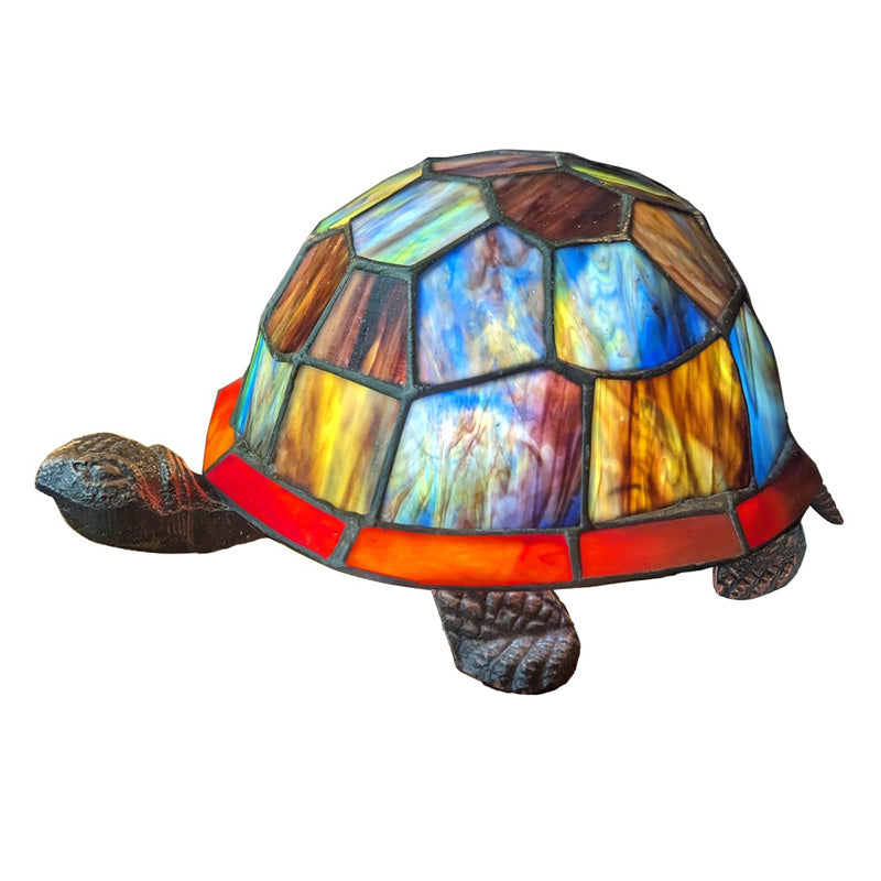 Turtle Tiffany Lamp (Sunset)