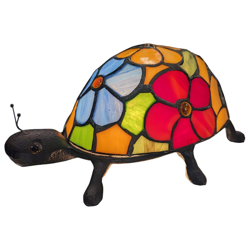 Flower Design Tiffany Beetle Lamp