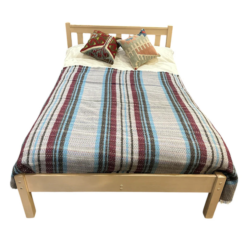 Distressed Painted Pine Double Bed
