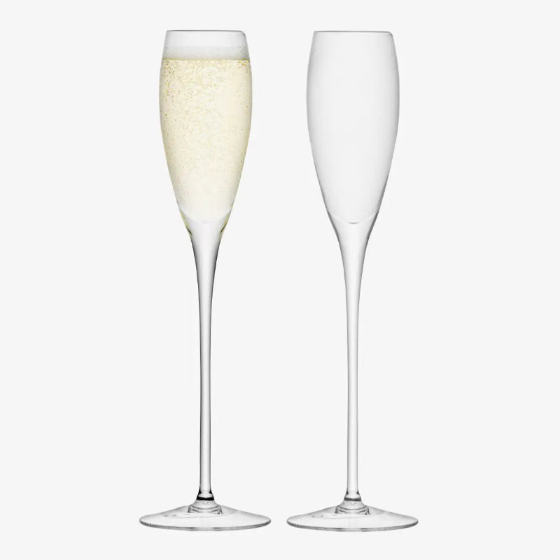 LSA Champagne Flutes