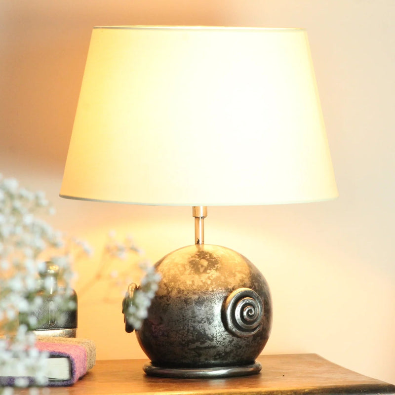 Globe with Scrolls Table Lamp