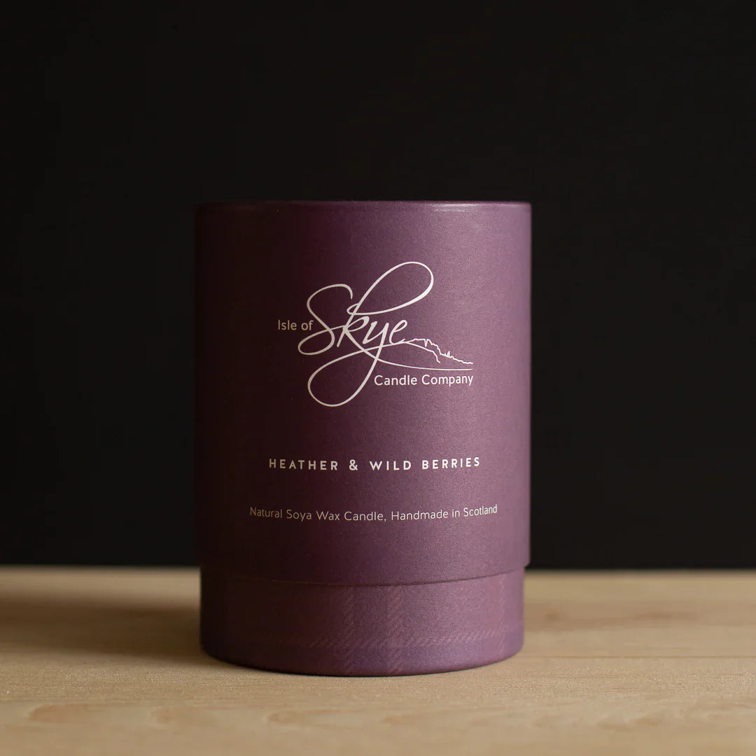 Heather & Wild Berries Soya Wax Candle