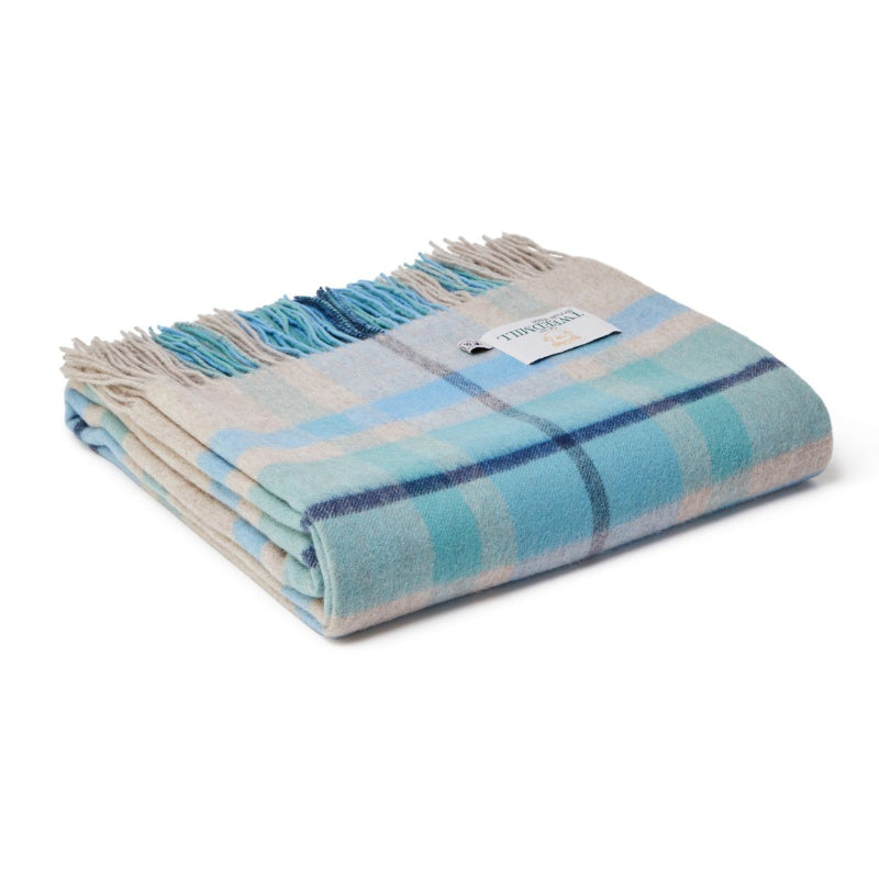 Lambswool Bright Check Skye