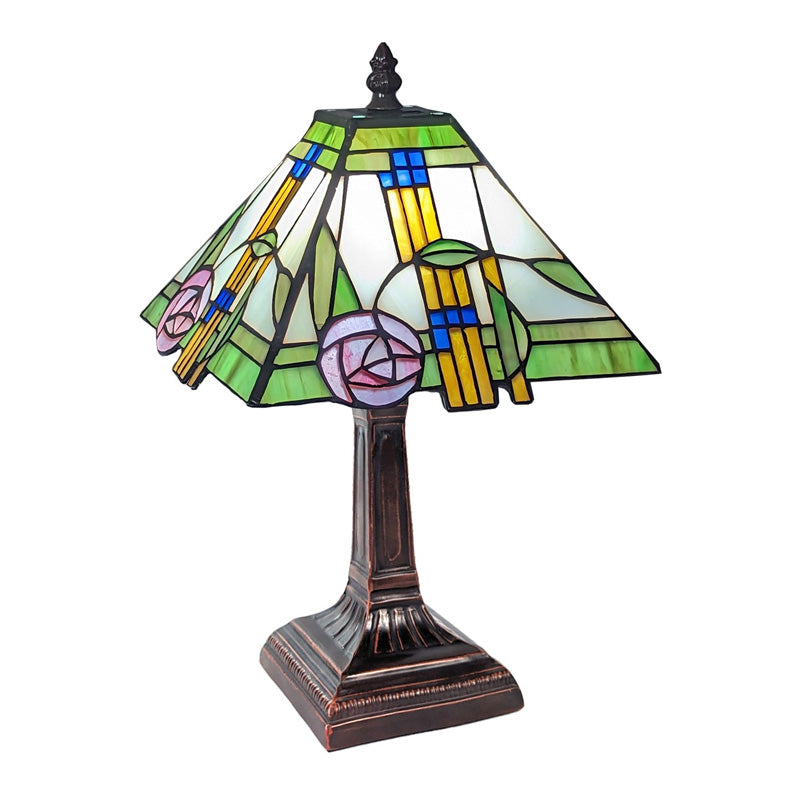 Mackintosh Style Tiffany Table Lamp