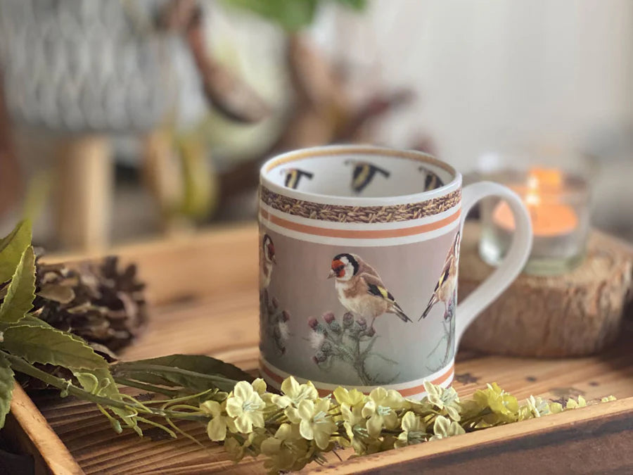 Goldfinch Mug | Fine Bone China