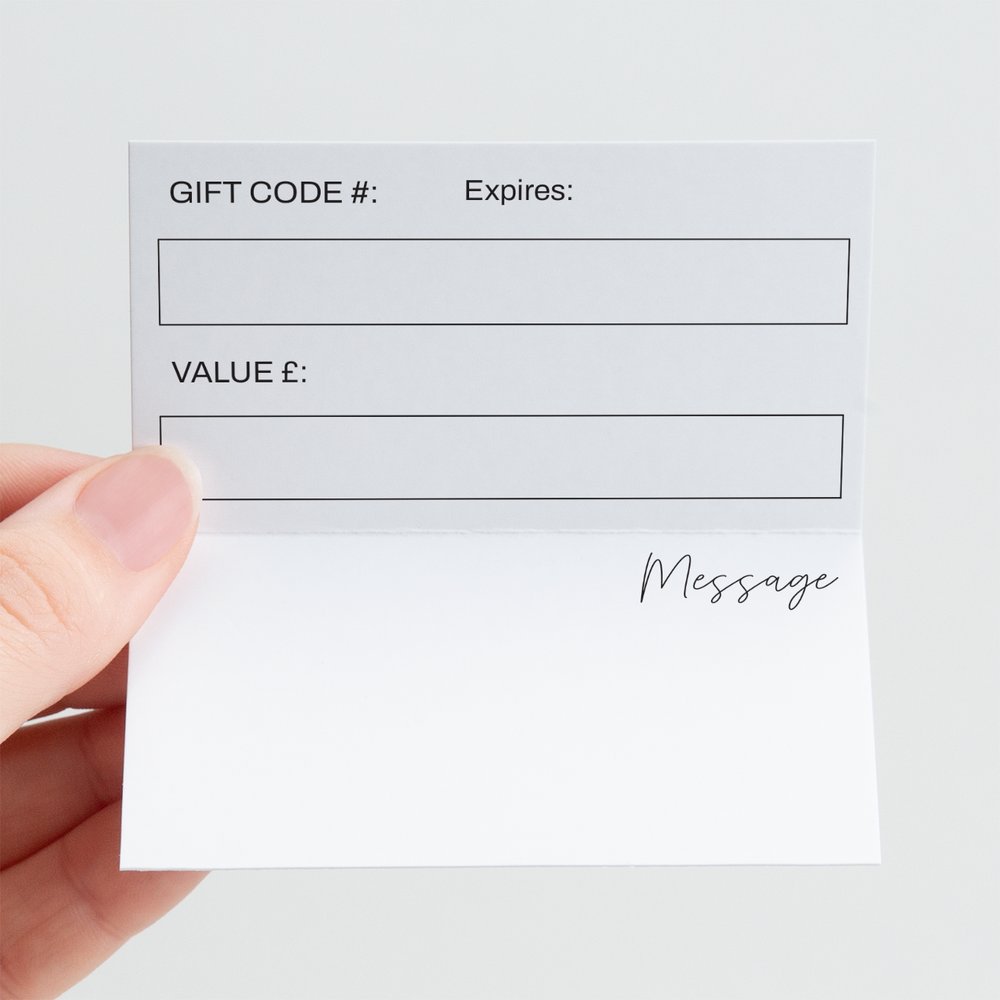 Physical Gift Card
