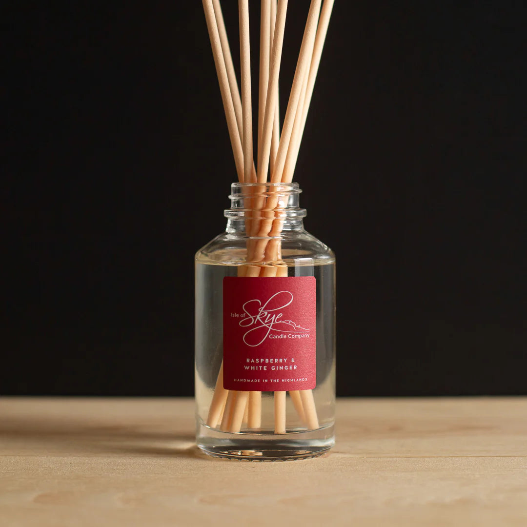 Raspberry & White Ginger Reed Diffuser