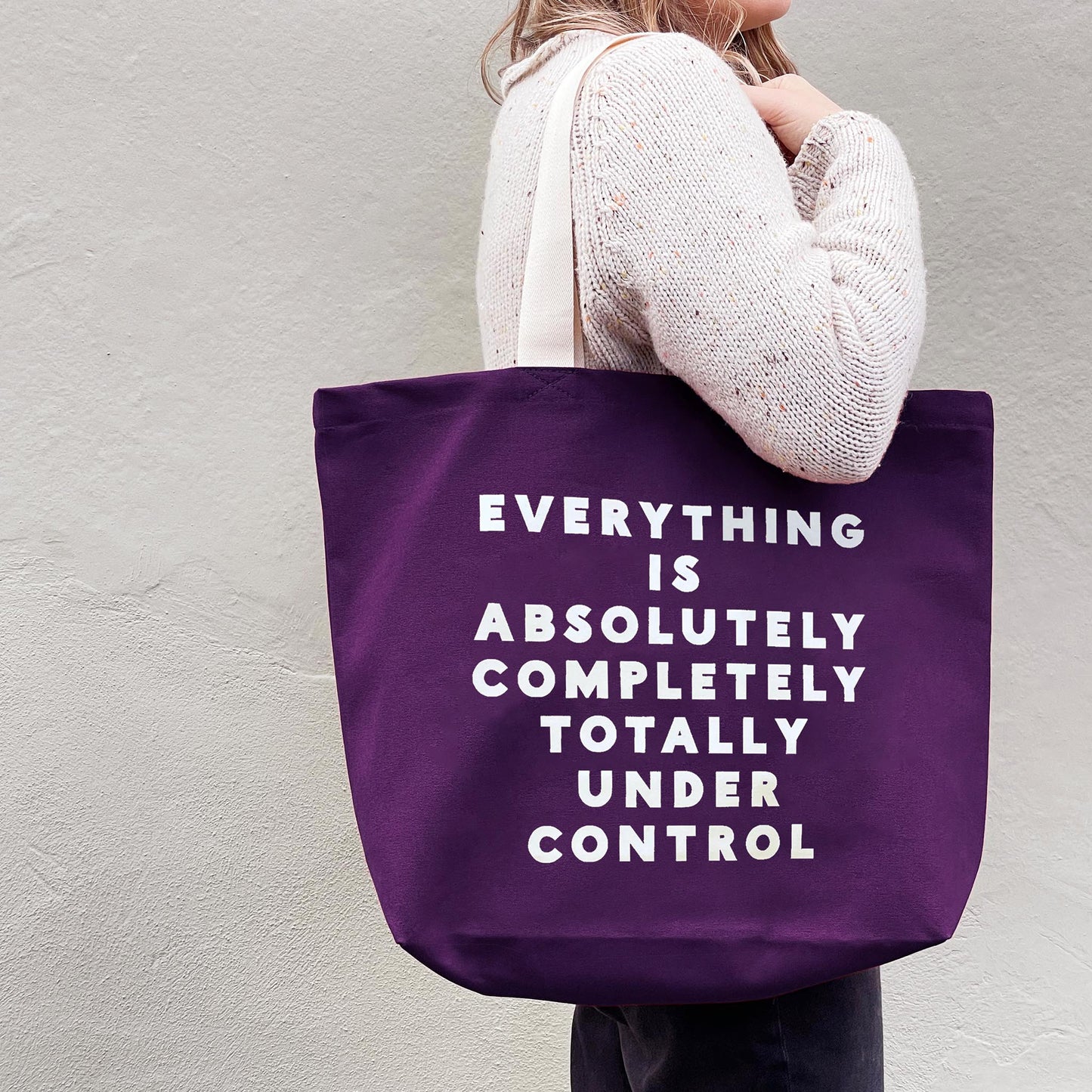 Big Bag - Under Control in Plum