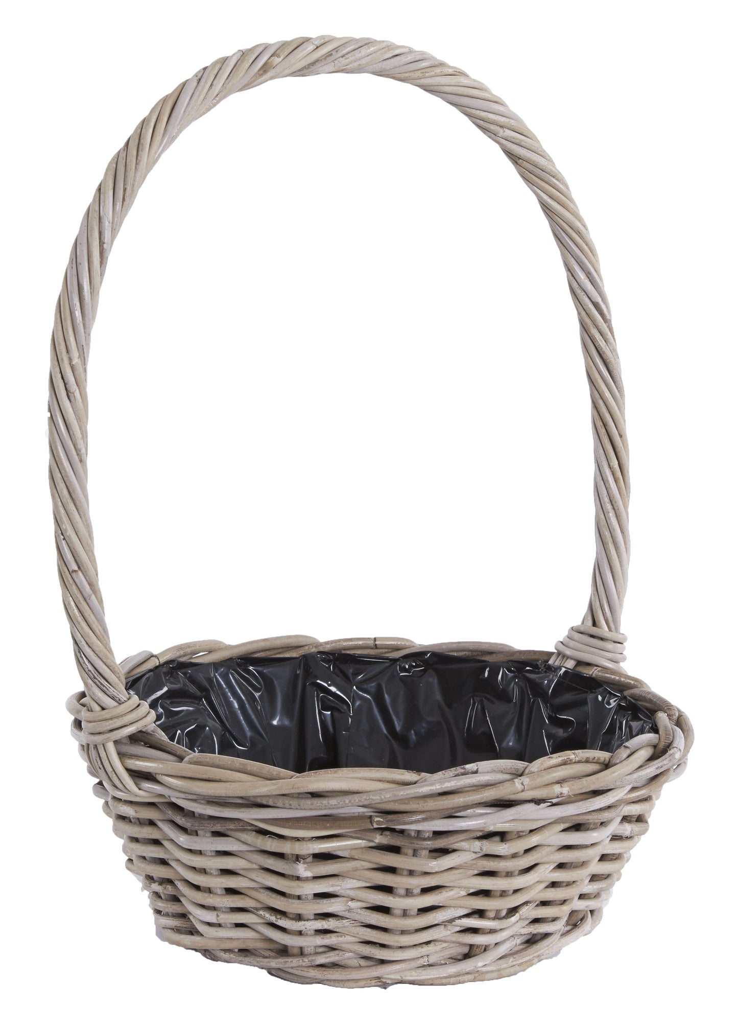 Grey Ratten Planting Basket