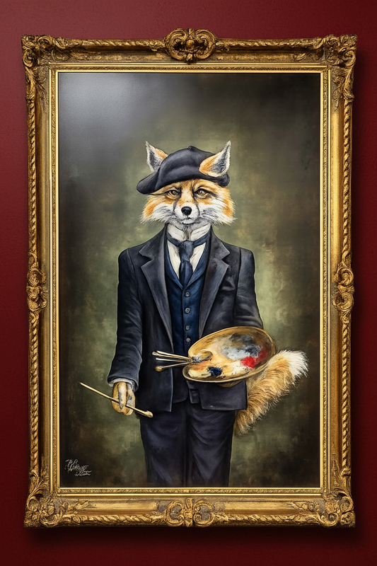 Artful Fox – Original Artwork by Maggie