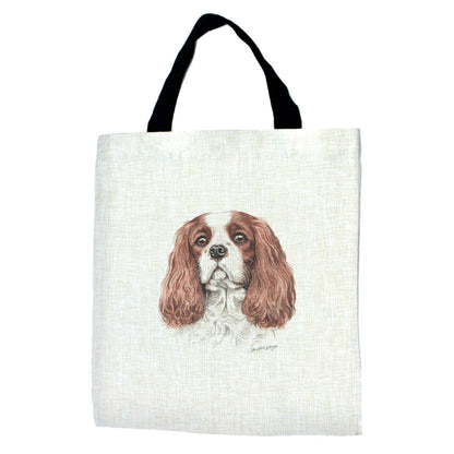 Dog Print Tote Bag