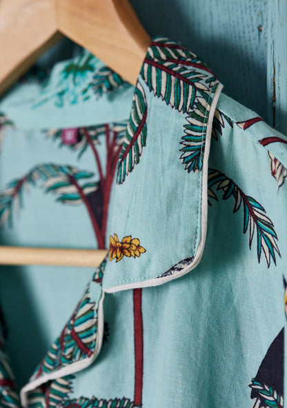 Jungle Print Jade Pyjama Set