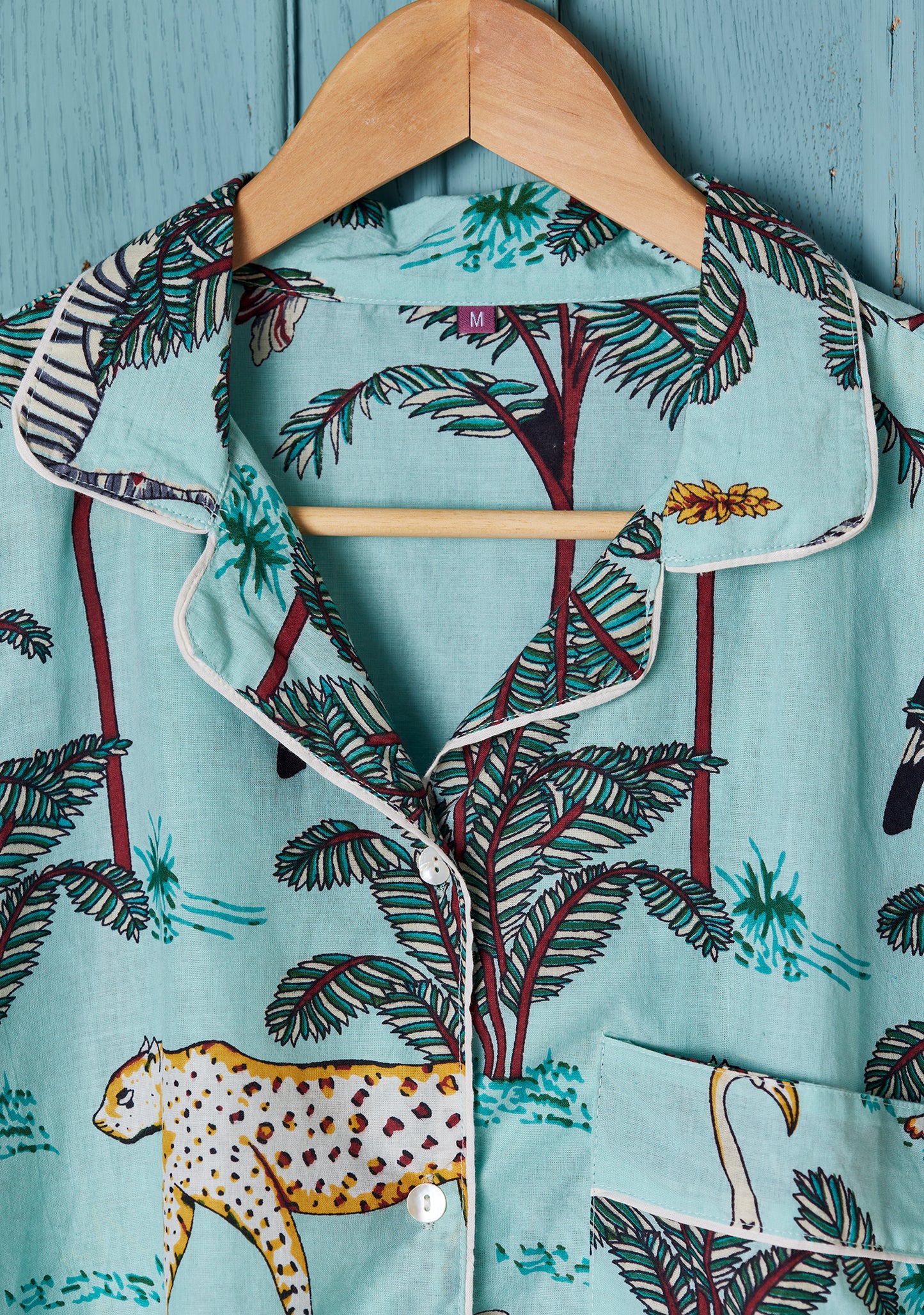 Jungle Print Jade Pyjama Set