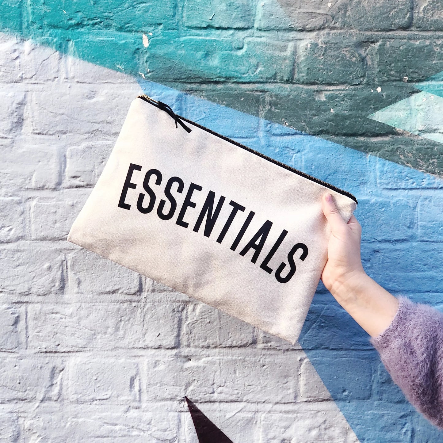Essentials Extra Large Natural Pouch