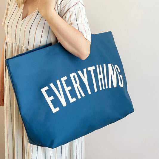 Oversized Bag - Everything in Blue